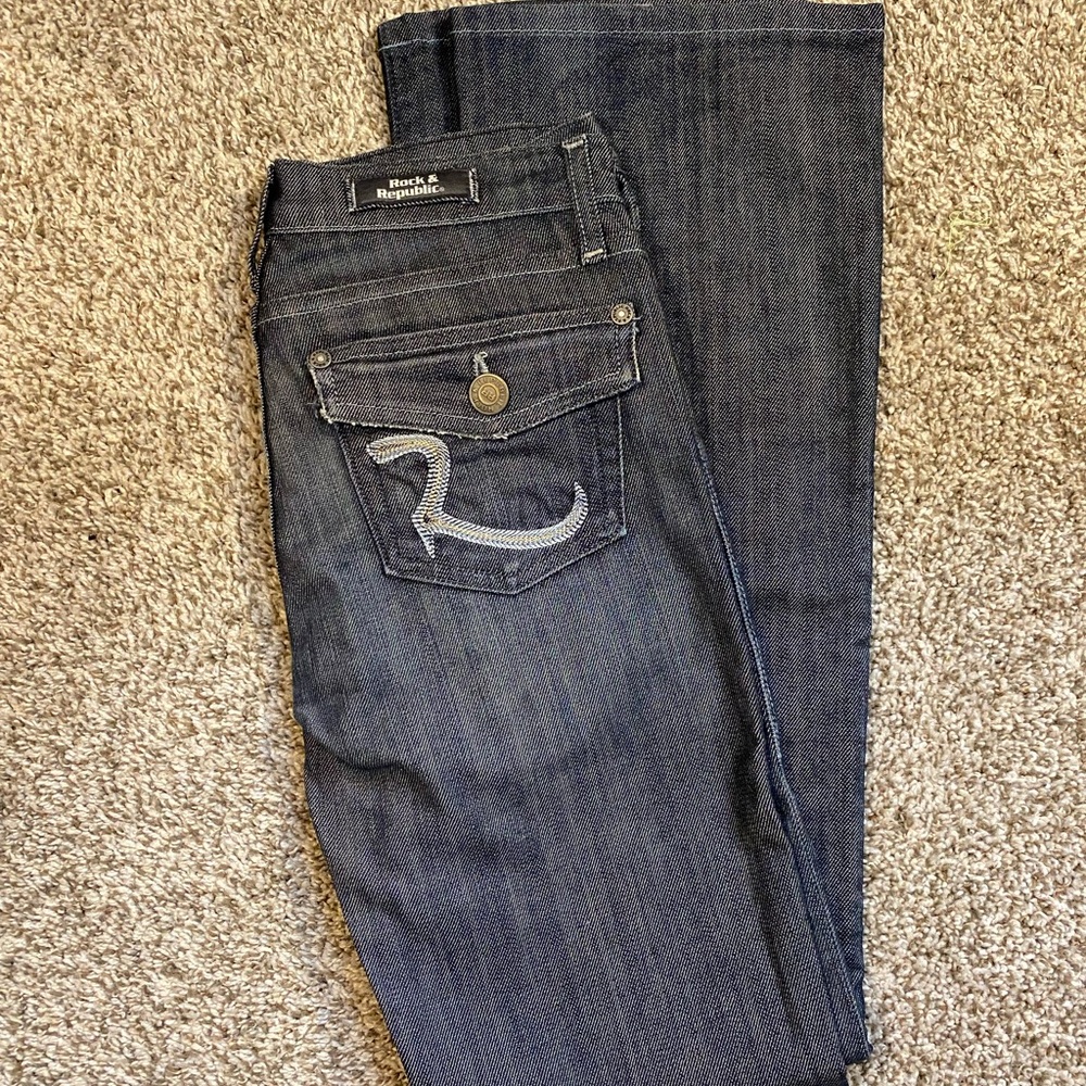 Rock & Republic Women's Indigo Boot Cut Jeans